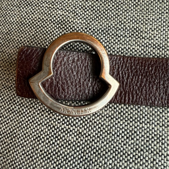 MONCLER Leather Belt - Picture 5 of 5